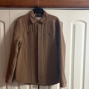 Under Armour Men's Brown Lightweight Shirt Jacket
